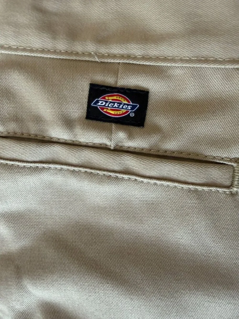 Dickies Boys 14 Slim Fit Khaki Pants Straight Leg Chino School Uniform